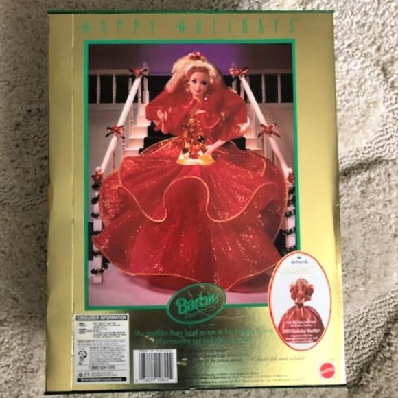 1993 Happy Holiday's Barbie - Picture 2 of 2